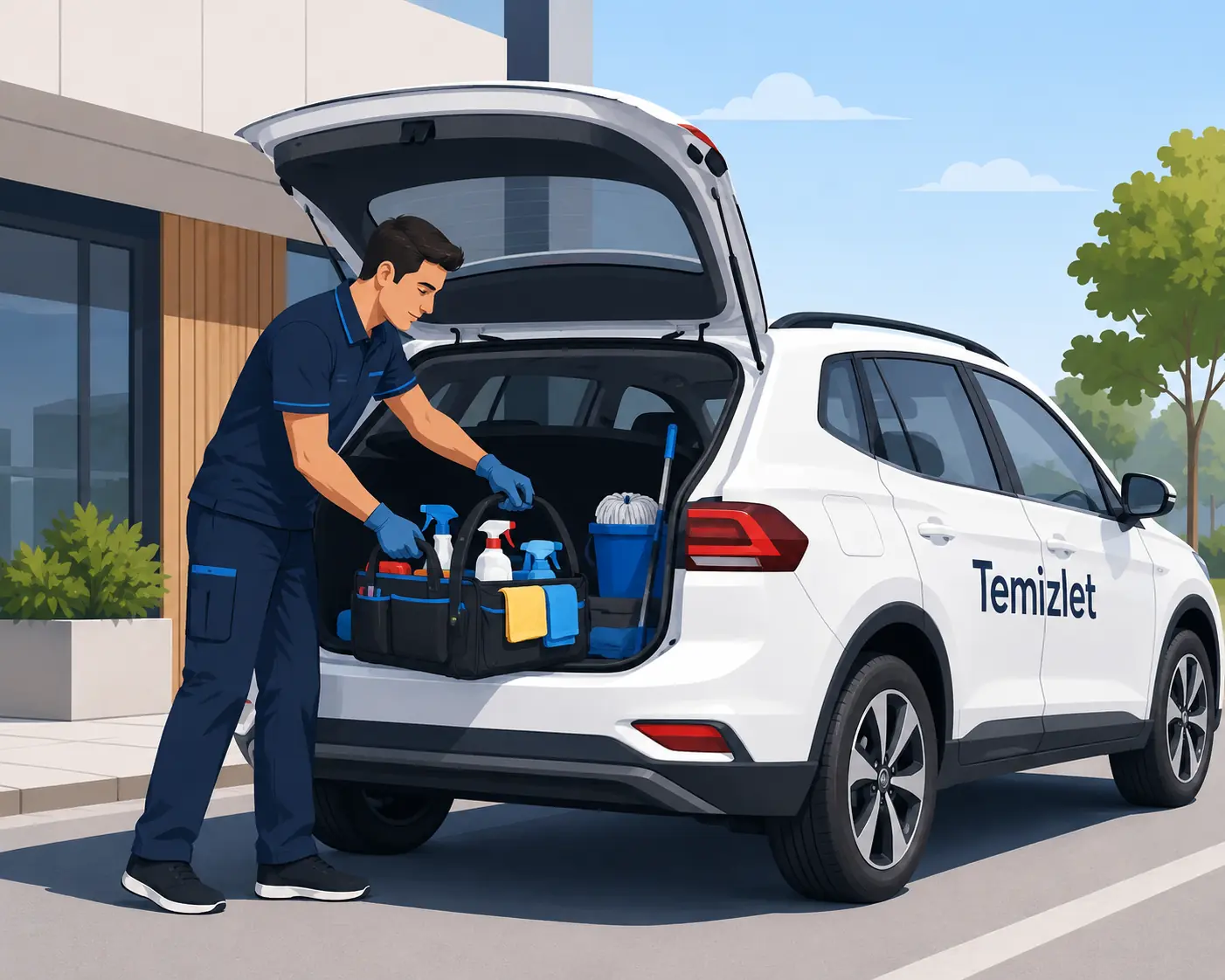 Araç temizliği ve mobil oto yıkama